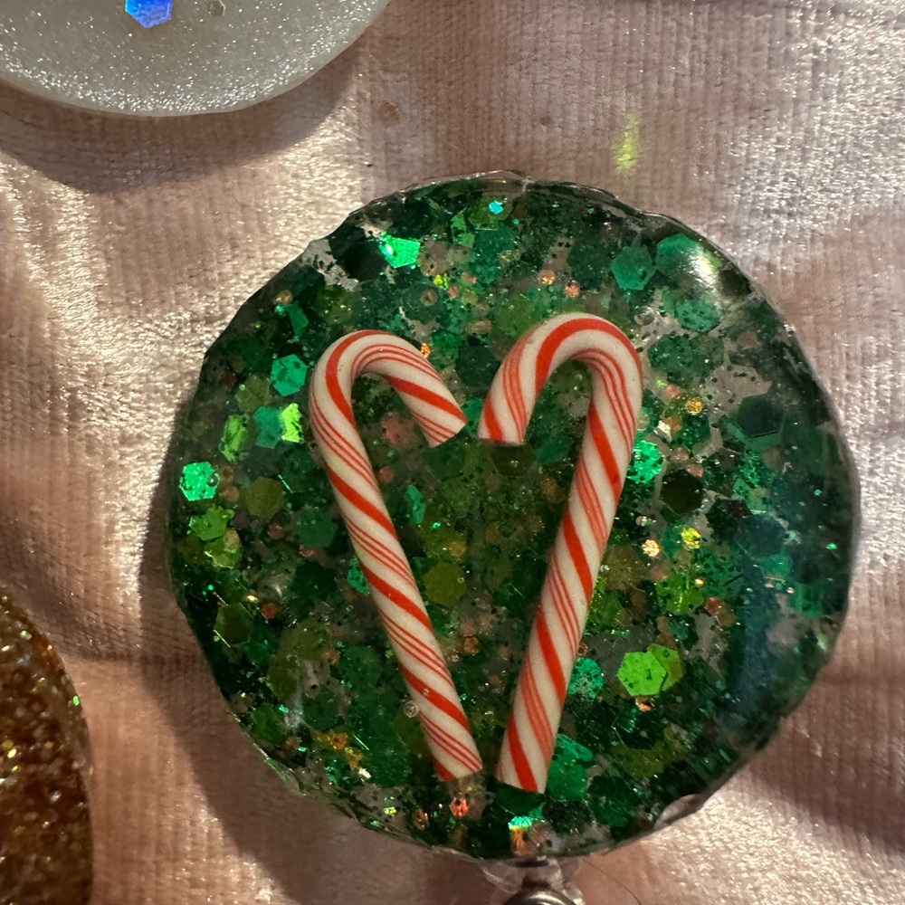 Epoxy Resin badge tag